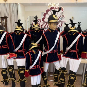 Costum de balet Husar Soldat Prinț Luptă Spărgătorul de Nuci P 0272 - image 8