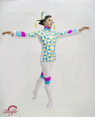 Stage ballet costume Harlequinade F 0312A