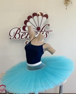 Extra  lightweight rehearsal tutu with hoops T 0001B(2958)