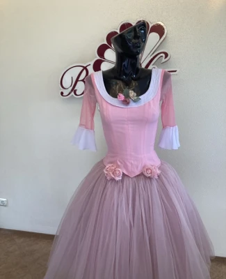 Costum de balet Marie/Clara- 1 act. Scena Copii la brad Spărgătorul de nuci P 0203B(2331)
