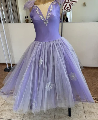 Ballet costume for corps de ballet soloists Snowflakes Waltz Nutcracker P 0207(5058)