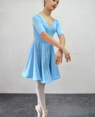 Leotard with the skirt A 0033A