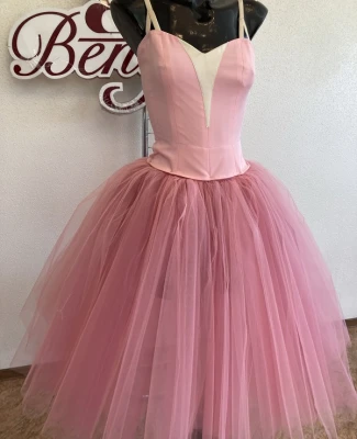 Corset de baza pentru fusta de balet fara decor Basic bodice for the ballet tutu without decor T0009(2919)