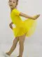 Short sleeve leotard with the skirt A 0007C - image 2