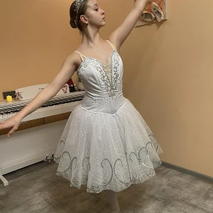Ballet costume Snowflakes Dance  Waltz Nutcracker P0133 - image 4
