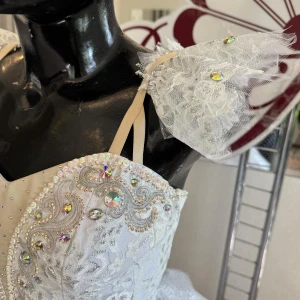 Costum de balet Fulgi de zăpadă Dans Vals Spărgător de nuci Valsul florilor F 0107C - image 8