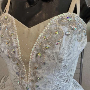 Costum de balet Fulgi de zăpadă Dans Vals Spărgător de nuci Valsul florilor F 0107 - image 42