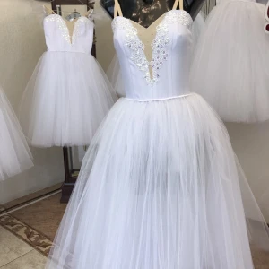 Costum de balet scena Fulgi de nea Vals Spărgător de nuci Frumoasa Adormită F 0078 - image 71