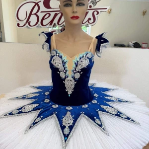 Ballet costume Queen of Snowflakes Nutcracker F 0093 - image 34