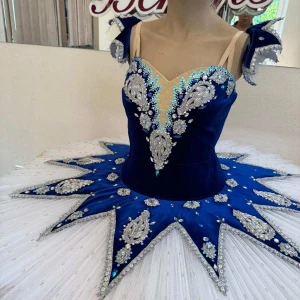 Ballet costume Queen of Snowflakes Nutcracker F 0093 - image 35