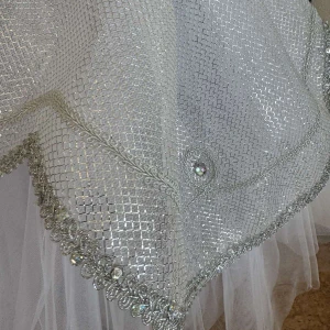 Costum de balet Fulgi de zăpadă Dans Vals Spărgător de nuci Valsul florilor F 0107C - image 9