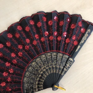 Fan with sparkles S 0026(6053) - image 4