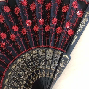Fan with sparkles S 0026(6053) - image 3