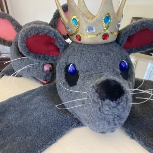 Headdress Rat King Head Mask Mouse Nutcracker Rat Fight S 0093 - image 13