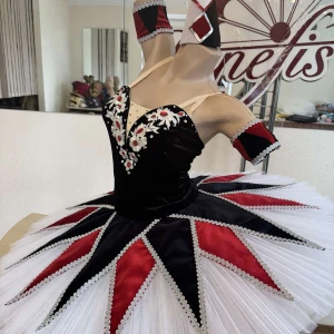 Stage ballet costume Columbine Harlequinade The Nutcracker P 0292 - image 13
