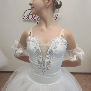 Costum de balet scena Fulgi de nea Vals Spărgător de nuci Frumoasa Adormită F 0078 - image 38