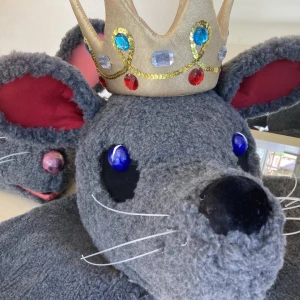 Headdress Rat King Head Mask Mouse Nutcracker Rat Fight S 0093 - image 14