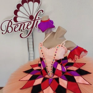Costum de balet pentru scena Papusa Columbine Spărgătorul De Nuci F 0032 - image 31