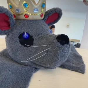 Headdress Rat King Head Mask Mouse Nutcracker Rat Fight S 0093 - image 7