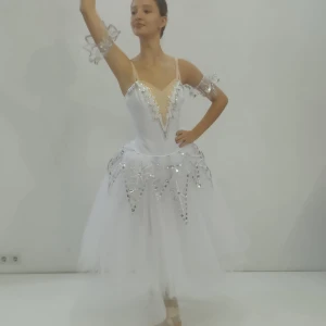 Stage ballet costume  Snowflakes Dance  Waltz Nutcracker P 0204B - image 10