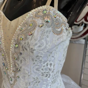 Costum de balet Fulgi de zăpadă Dans Vals Spărgător de nuci Valsul florilor F 0107C - image 5