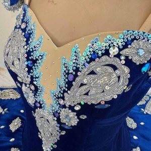 Ballet costume Queen of Snowflakes Nutcracker F 0093 - image 41