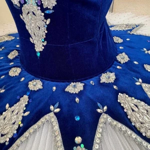 Ballet costume Queen of Snowflakes Nutcracker F 0093 - image 40