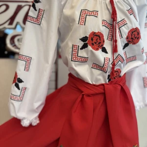 National moldavian blouse J 0376(4945) - image 6