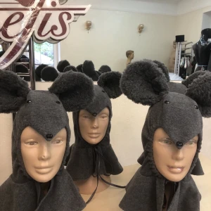 Headdress Rat Head Mask Mouse Nutcracker Rat Fight S 0169 - image 3