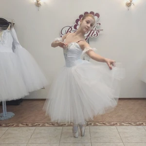 Costum de balet scena Fulgi de nea Vals Spărgător de nuci Frumoasa Adormită F 0078 - image 35