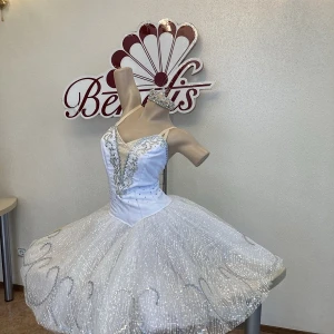 Ballet costume Snowflakes Dance  Waltz Nutcracker P0133 - image 2