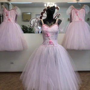 Costum de balet de scenă pentru trupele de balet soliști Vals Spărgătorul de nuci F 0077 - image 47