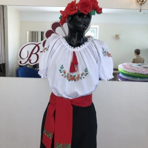 National moldavian blouse J 0391(4075) - image 2