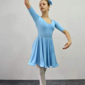 Leotard with the skirt A 0033A - image 5