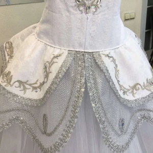 Costum de balet Fulgi de zăpadă Dans Vals Spărgător de nuci Valsul florilor F 0107 - image 57