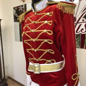 Costum de balet Husar Soldat Prinț Spărgător de Nuci Luptă P 0235 - image 29