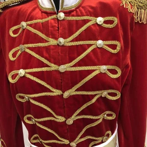 Costum de balet Husar Soldat Prinț Spărgător de Nuci Luptă P 0235 - image 26