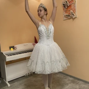 Ballet costume Snowflakes Dance  Waltz Nutcracker P0133 - image 3