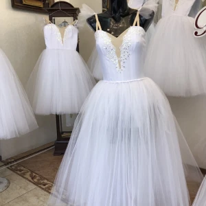 Costum de balet scena Fulgi de nea Vals Spărgător de nuci Frumoasa Adormită F 0078 - image 48