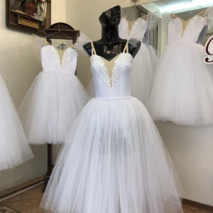 Costum de balet scena Fulgi de nea Vals Spărgător de nuci Frumoasa Adormită F 0078 - image 61