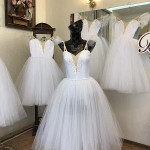 Costum de balet scena Fulgi de nea Vals Spărgător de nuci Frumoasa Adormită F 0078 - image 60