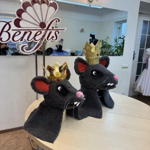 Headdress Rat King Head Mask Mouse Nutcracker Rat Fight S 0093A - image 10