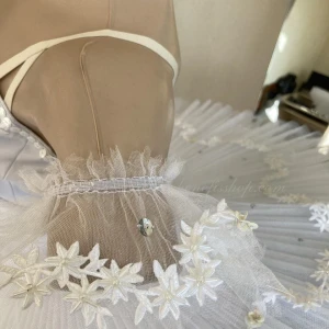 Costum de balet Fulgi de zăpadă Dans Spărgător de nuci Zână Dragee Pas de deux Frumoasa Adormită Coppelia P 2005(2244) - image 3