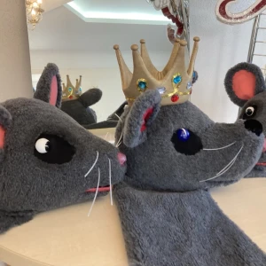 Headdress Rat King Head Mask Mouse Nutcracker Rat Fight S 0093 - image 10
