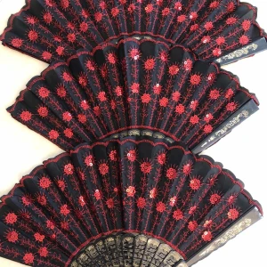 Fan with sparkles S 0026 - image 5